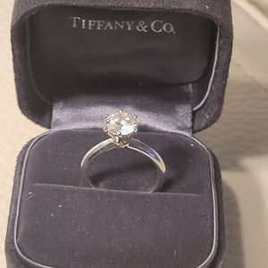Tiffany & Co. platinum & diamond ring
